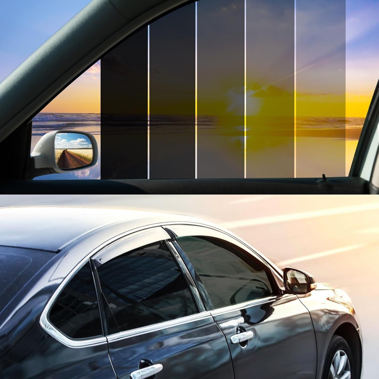 Nano Carbon Window Tint Roll UV Block 5% 20% 35% VLT for Home/Office/Car/Truck