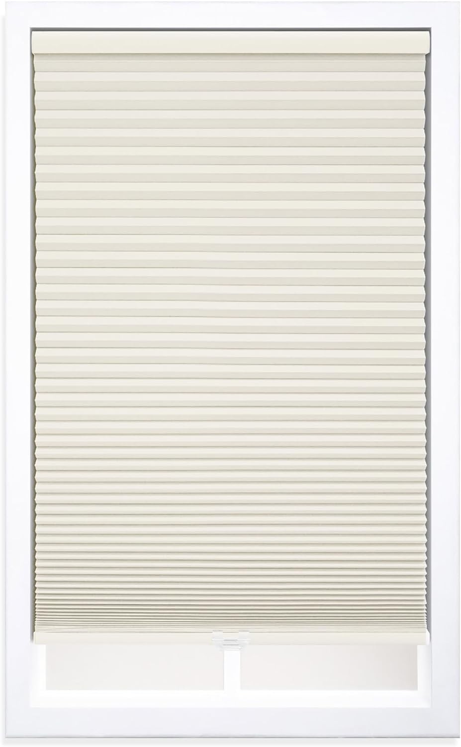 Cream Cordless 1.5in Blackout Cellular Shade 70×48 – Energy Efficient, Child