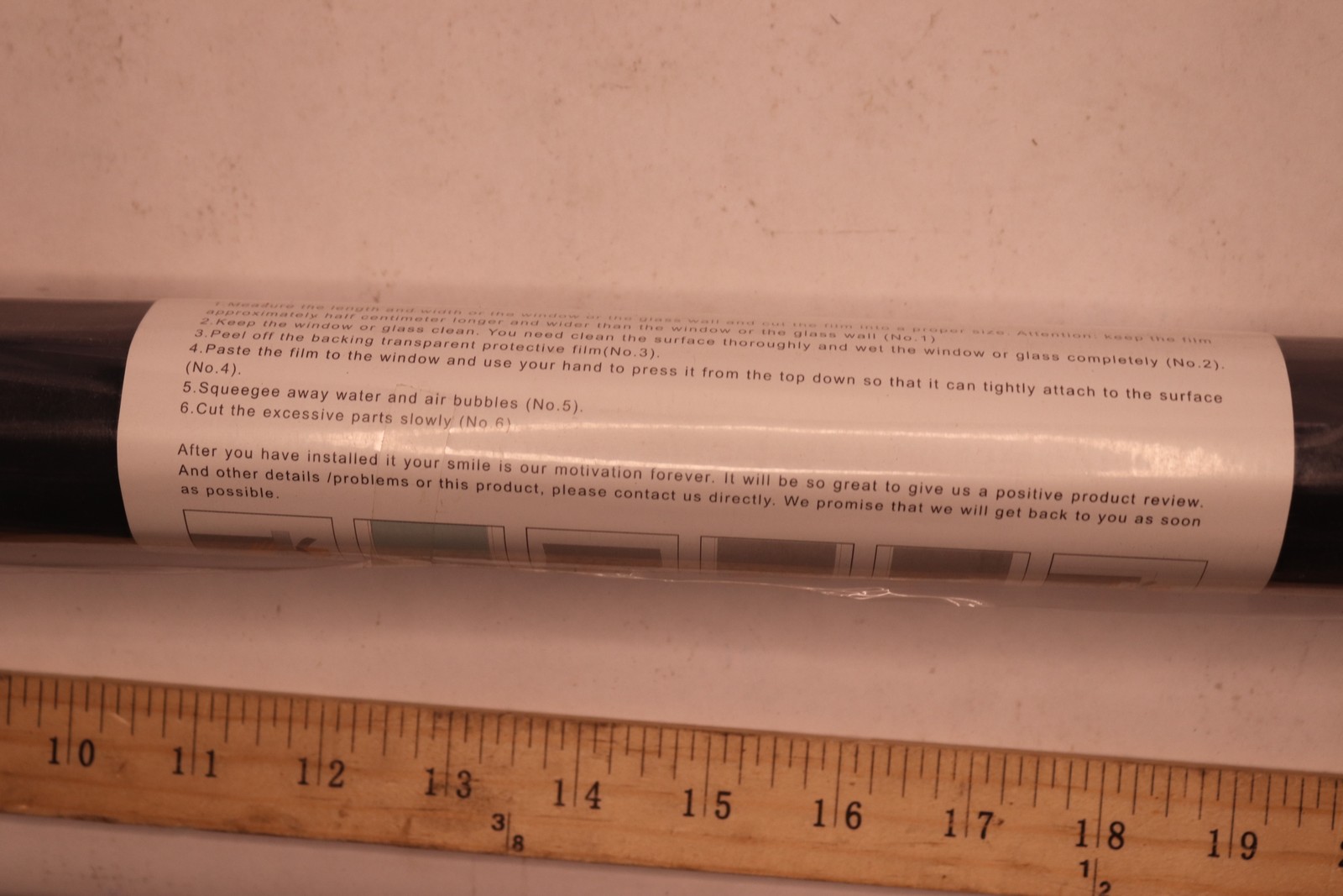 Yzakka Anti-UV Light Filtering Window Film 17.6″ x 16.4ft