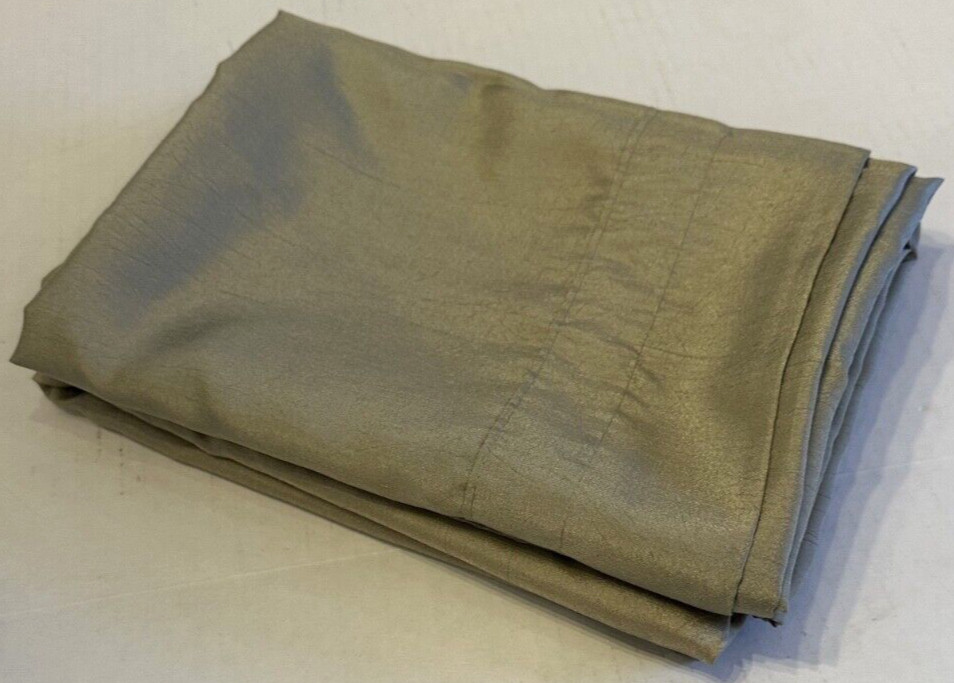 Sage Green Sheer Curtain Panels Set of 2 40×84 Rod Pocket Crinkle Window