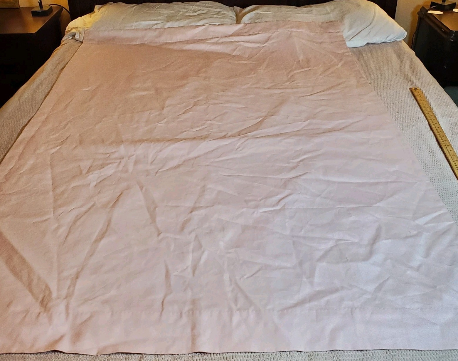 Pottery Barn Kids Quincy Light Pink Blackout Curtain 44×63 inches