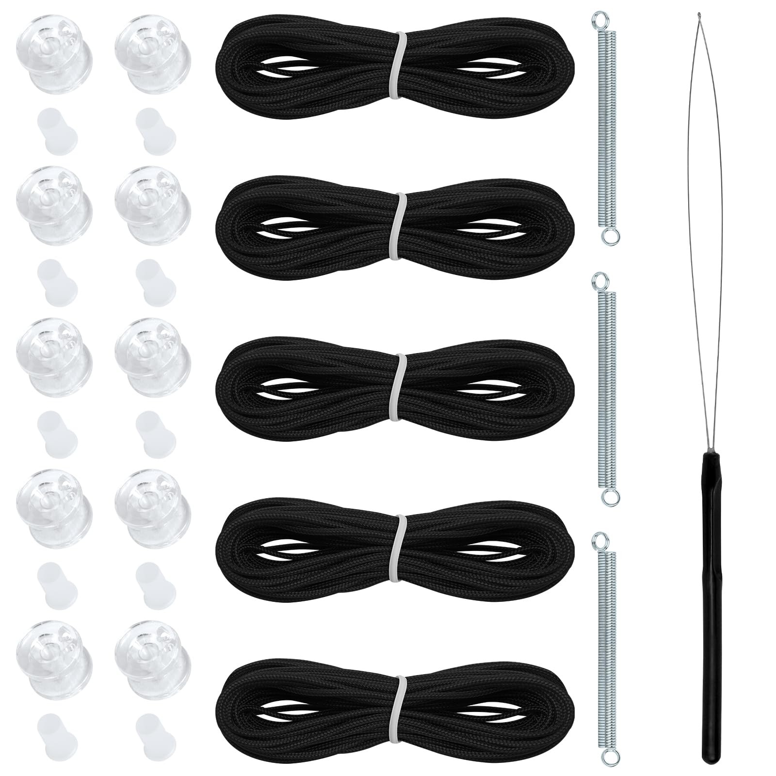 RV Blinds Repair Kit for Camper Window, Pleated RV Shade Repair Kit, Camper B