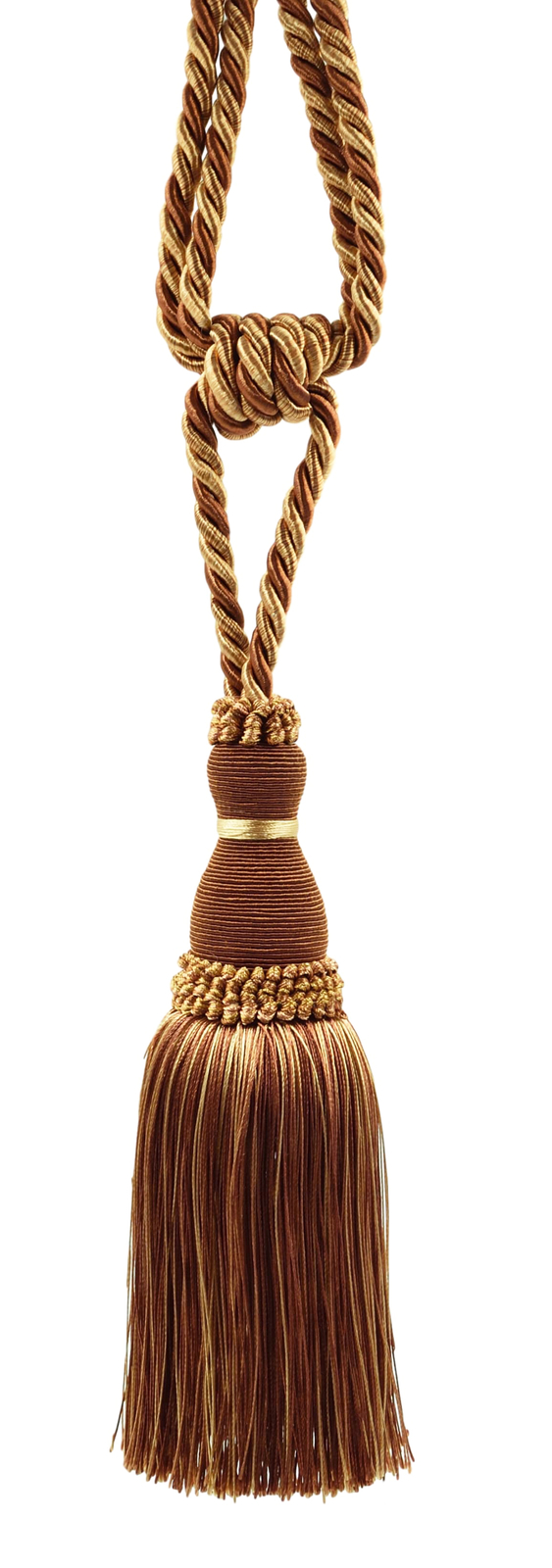DÉCOPRO Tassel Tieback, Color# 08 – Toffee Brown [Sold Individually]