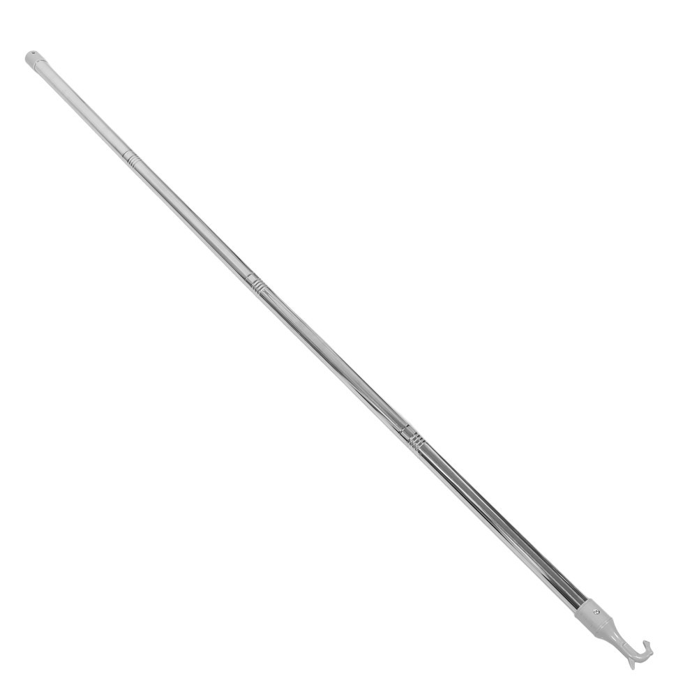 Skylight Pole With Hook: Adjustable Curtain Pull Wand – – Telescoping Stainless