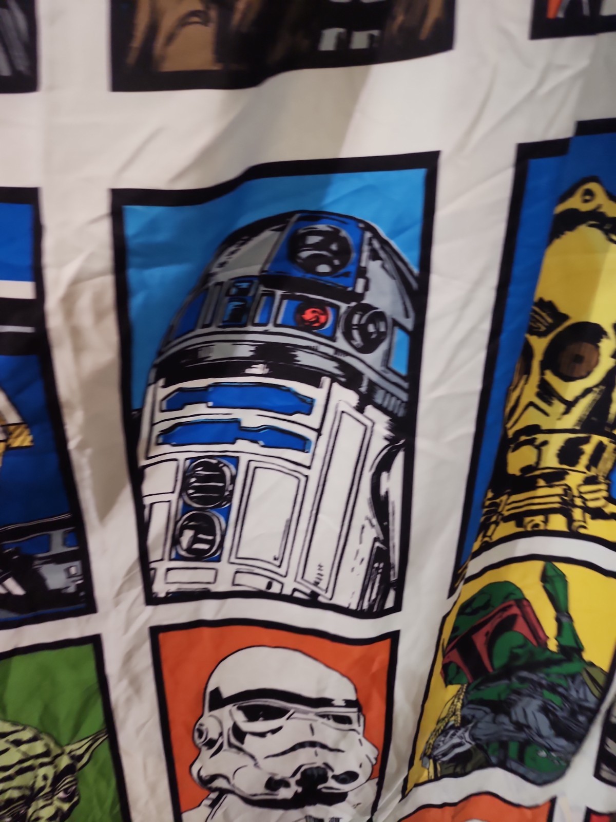 Star Wars Character Grid Pop Art Window Curtain Panel Set – Jay Franco & Sons