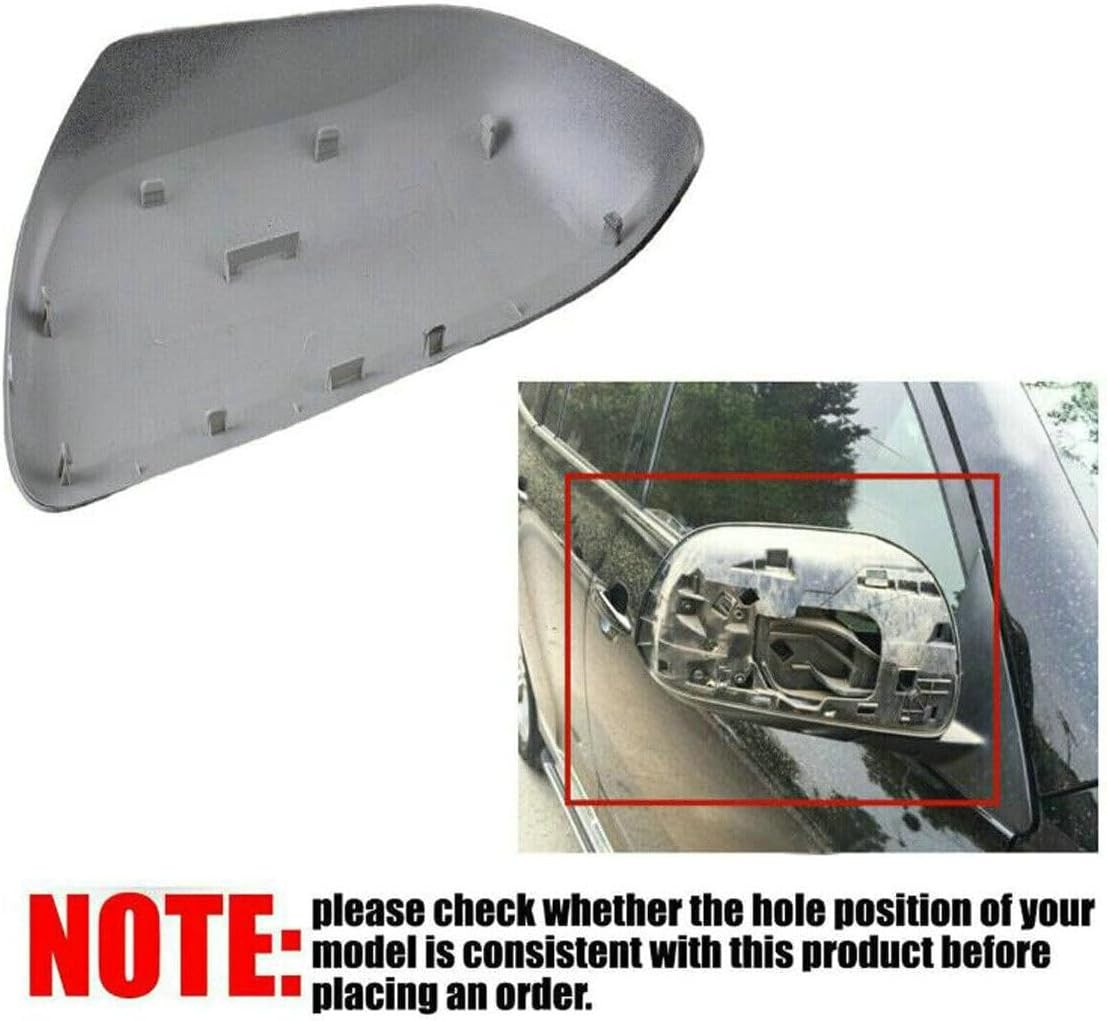 Right/Left Side Rearview Mirror Cover Cap For Toyota Highlander 2008 2009 2010