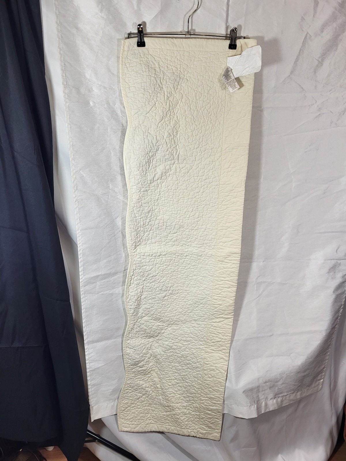 JCPenney Home Collection Quilted Scalloped Window Valance 52″ x 15″