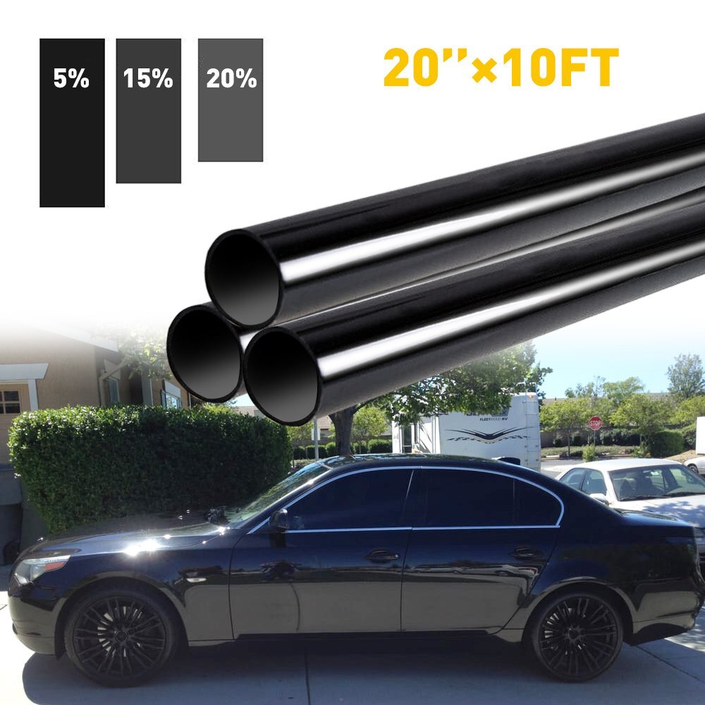 10′ Uncut Roll Window Tint Film 20% VLT 20″ x 10ft Feet Car Home Office Glass US