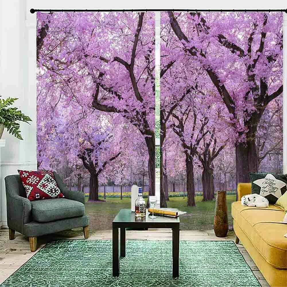 Language Boundary Bud 3D Curtain Blockout Photo Printing Curtains Drape Fabric