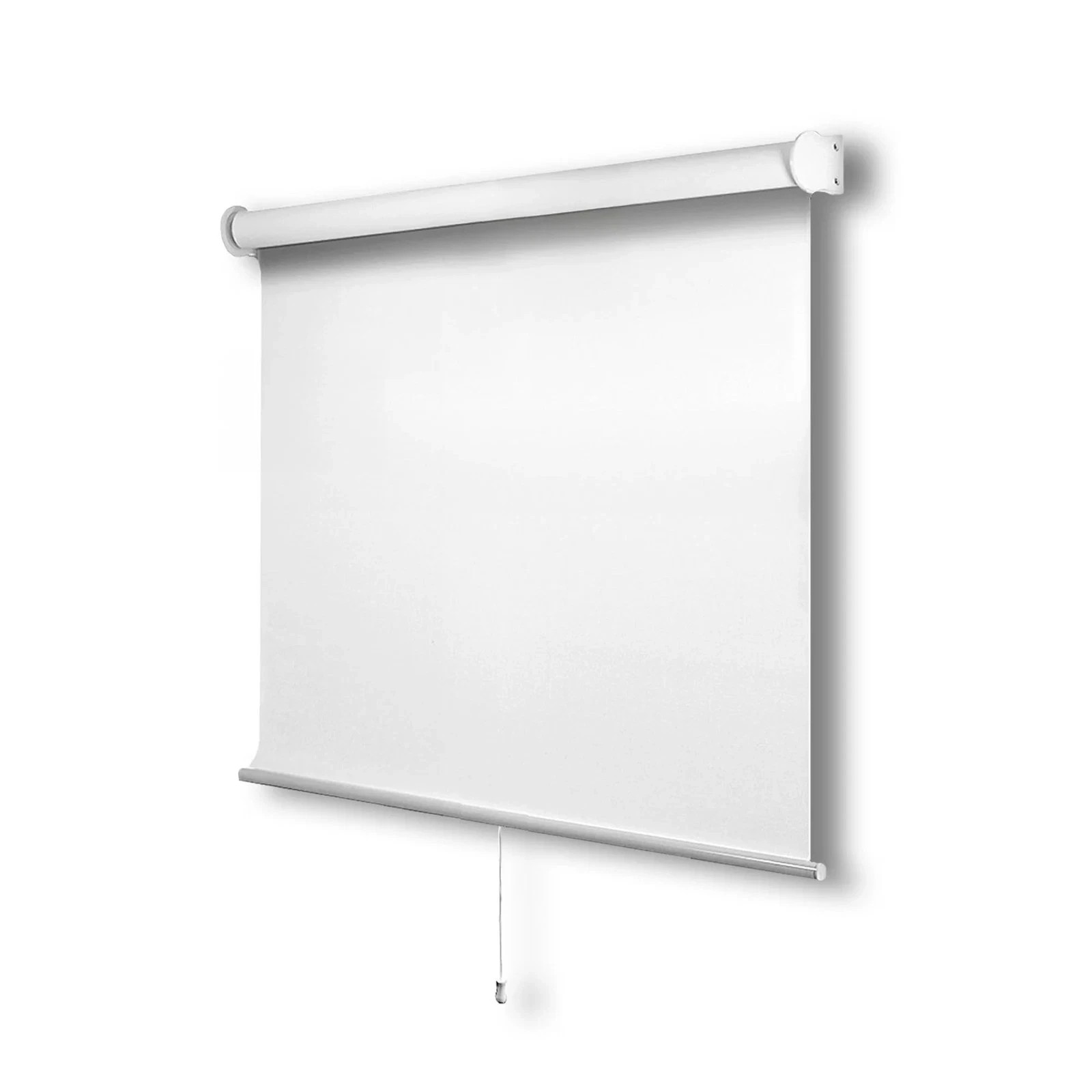 CHICOLOGY 34″x72″ Blackout Roller Shade Cordless Window Blind White Room Privacy