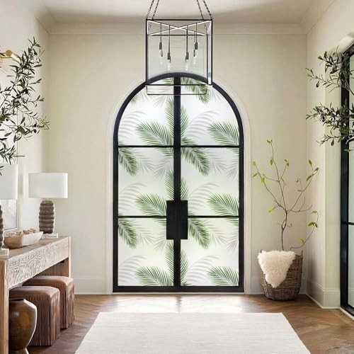 2nd Gen Frosted Window Privacy Film Decorative for Front 17.5in X 78.7in A708