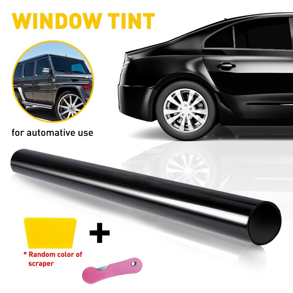Uncut Roll Window Tint Film 5% VLT 50% 25% for Car Home Office Glass Tool Kit