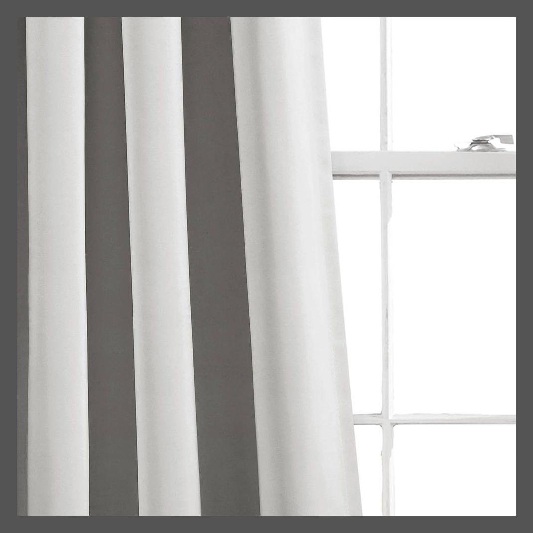 Set of 2 (84″x52″) Insulated Rod Pocket Blackout Window Curtain Panels Light