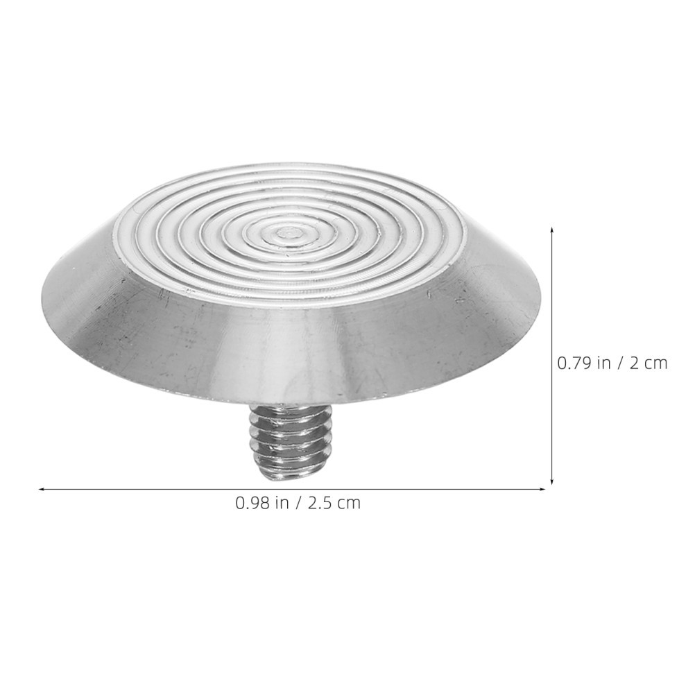 20Pcs Metal Paving Guide Nails for Blind Sidewalks with Enhanced Grip Surface