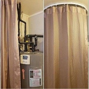 Flexible Bendable Curved Ceiling Curtain Track, 1 Meter(3.3 ft) for L, U, Circle