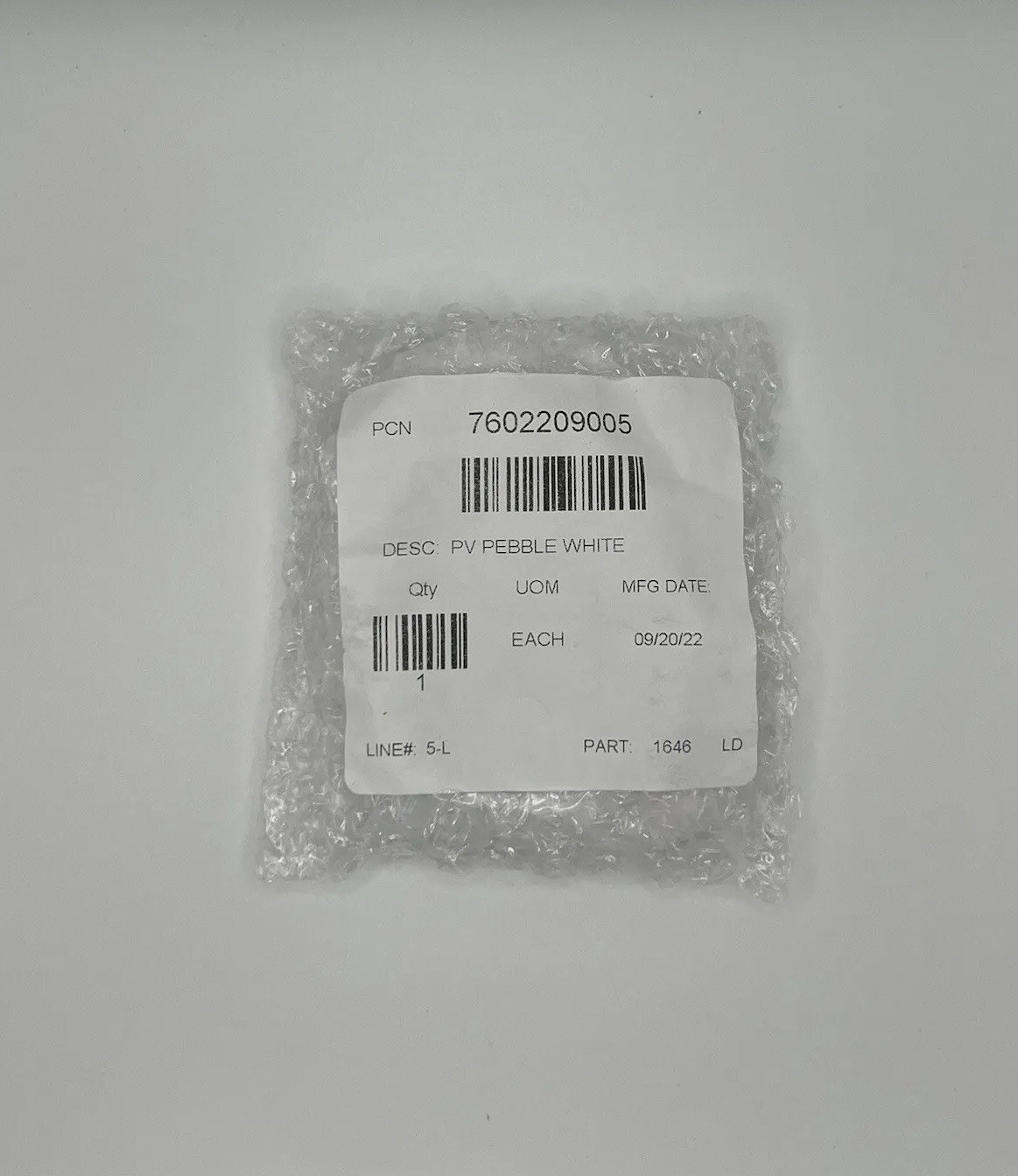Hunter Douglas Pebble White (NEW) Pebble Only—Powerview Remote Holder