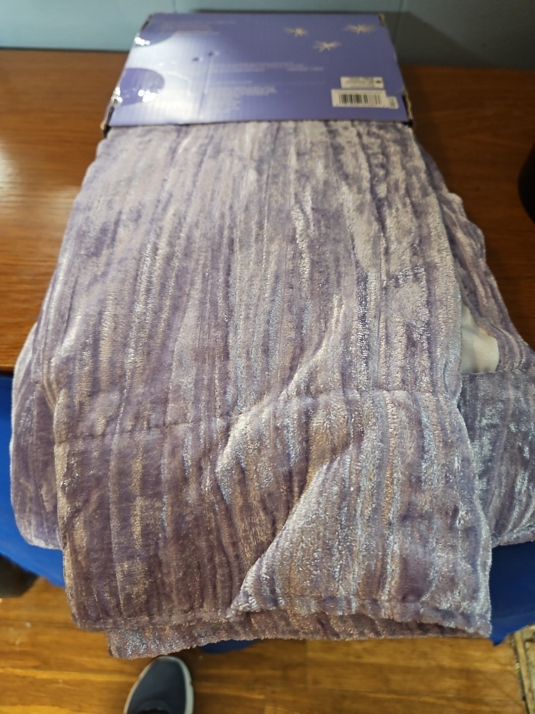 Valentina Velvet Rod Pocket Back Tab Panel Room Darkening 50 in x…