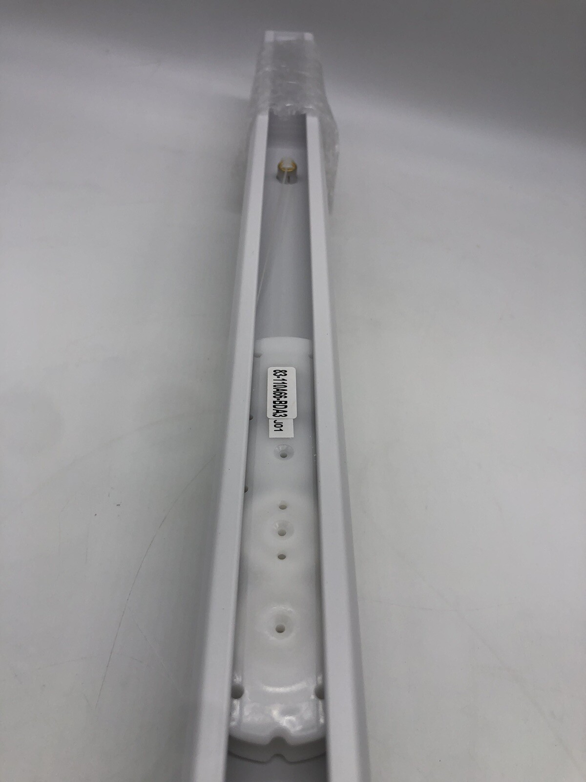 32.5 In x 64 In White Light Filtering Cordless Pleated Cellular shade.