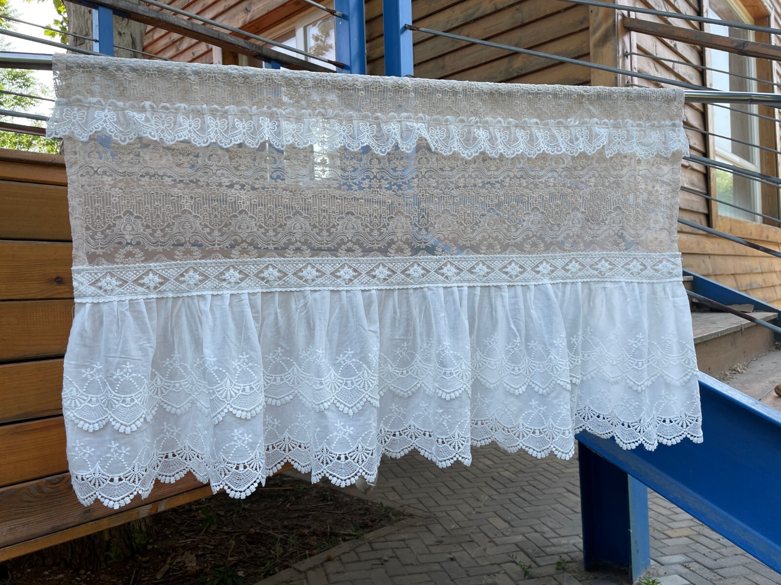 Custom French Style Lace Curtains Romantic Lace Curtains Decoration Curtains