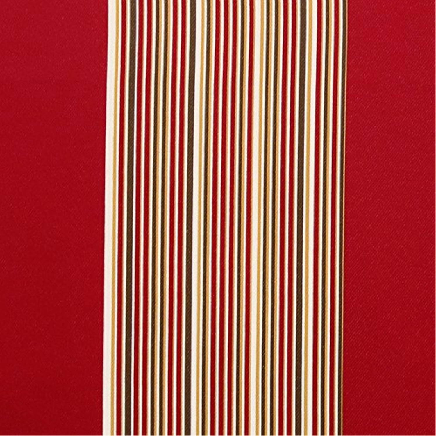 Julia Stripe Curtains | Light Filtering Striped Window Panel Set for Living, Din
