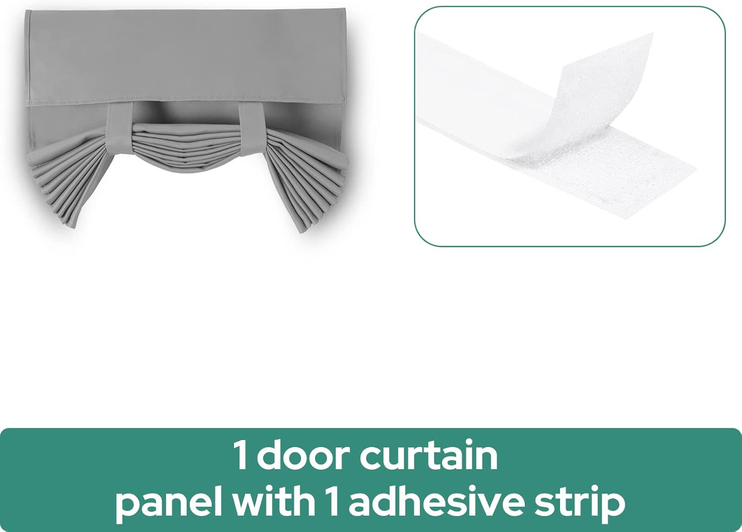 French Blackout Door Window Curtains, Privacy Front Door Curtains for Glass Wind