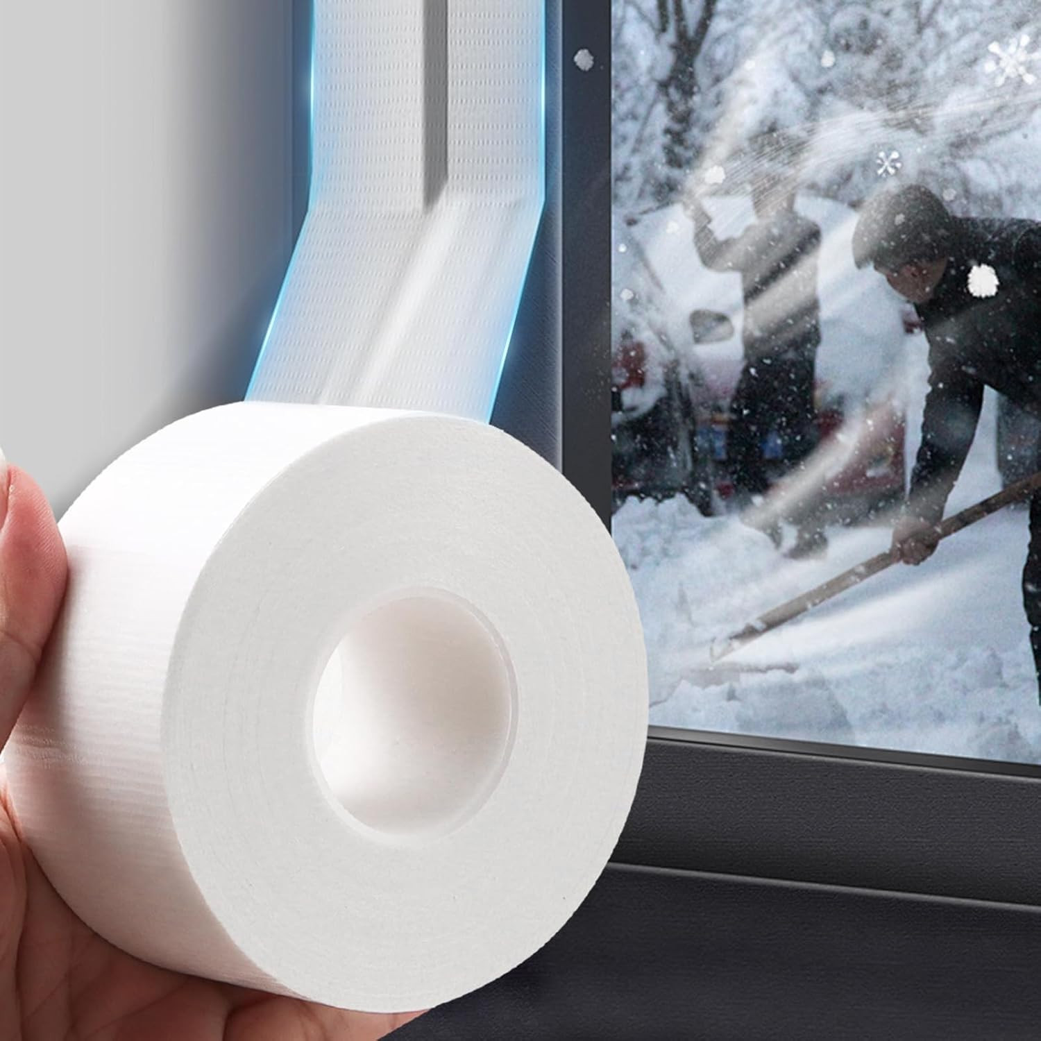 Air Conditioner Window Weather Sealing Tape 2 Inch X 33 FT Weather Stripping Res