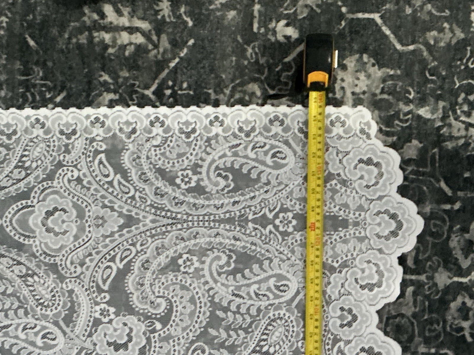White(beige) Lace Curtins Panel From Home Collection Brand