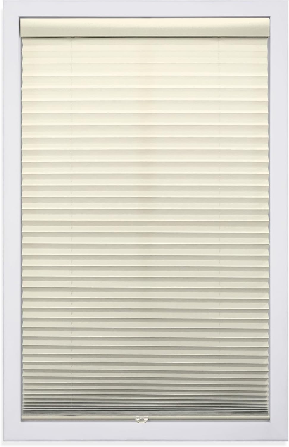 6 pack of 1″ Light Filtering Pleated Shade, Fabric, 36″W x 66″H cream