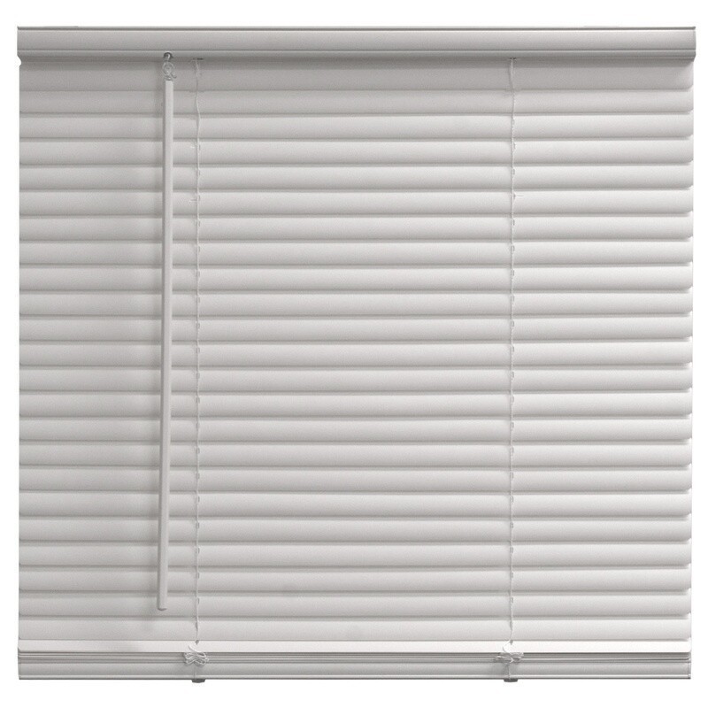 Cordless Vinyl Light Filtering Blinds 1in 2 Pack Window Treatment Safe Design US