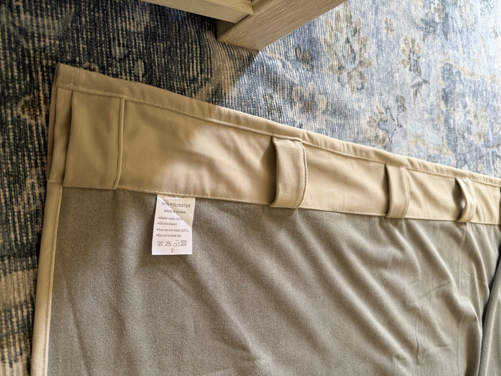 120” Curtains 4 Panels In The Color Sand