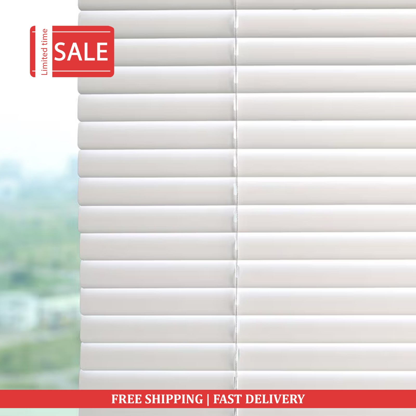 Window Shades – Cordless Mini Blinds Ajustabel to 64″ Long – 23″ Wide – 43 Inch
