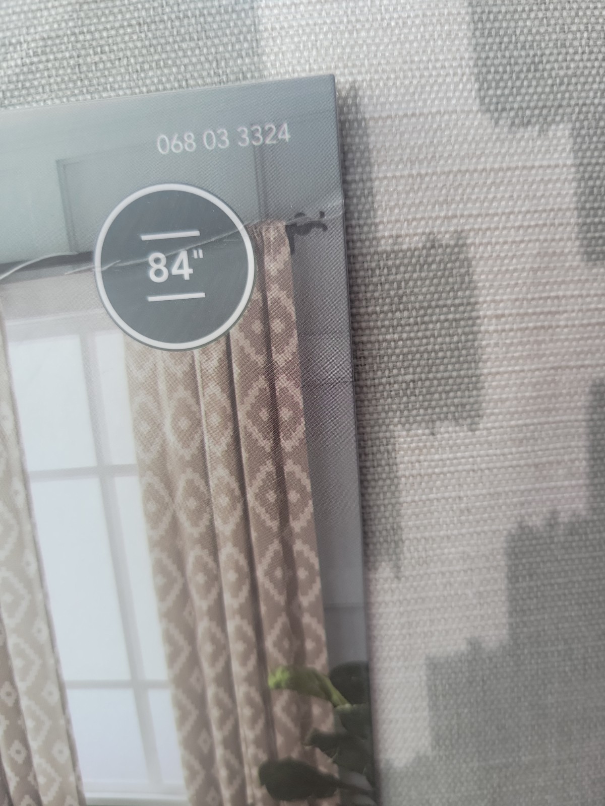 Threshold Grey Southwest 1 Panel Per Pack (Selling In A 2 Pack) 54 In W X84 InL