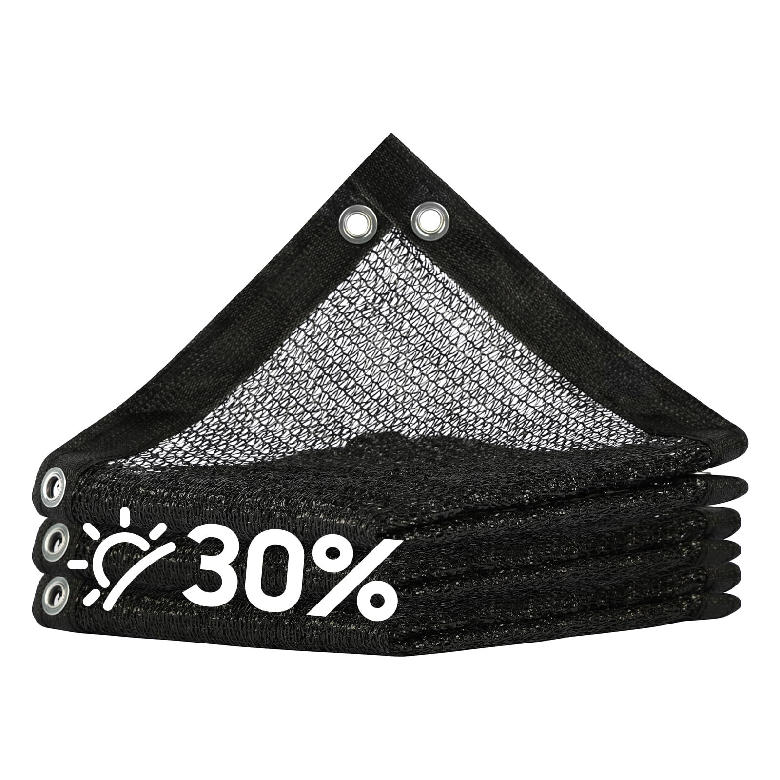 Amgo 10’x12′ Black Shade Cloth Netting