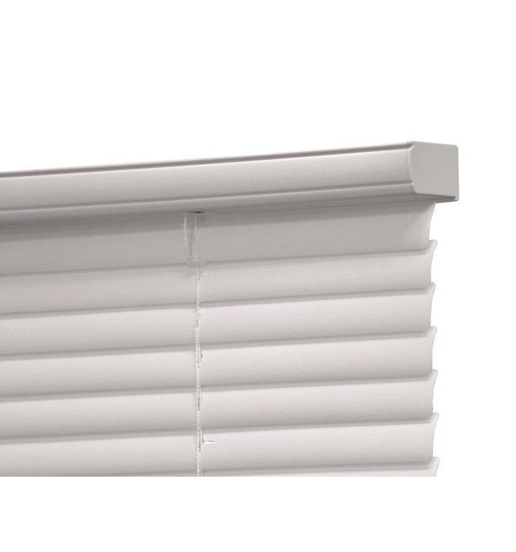 Mainstays 1″ Cordless Vinyl Light Filtering Mini Blinds, White, 29″ W x 64″ L
