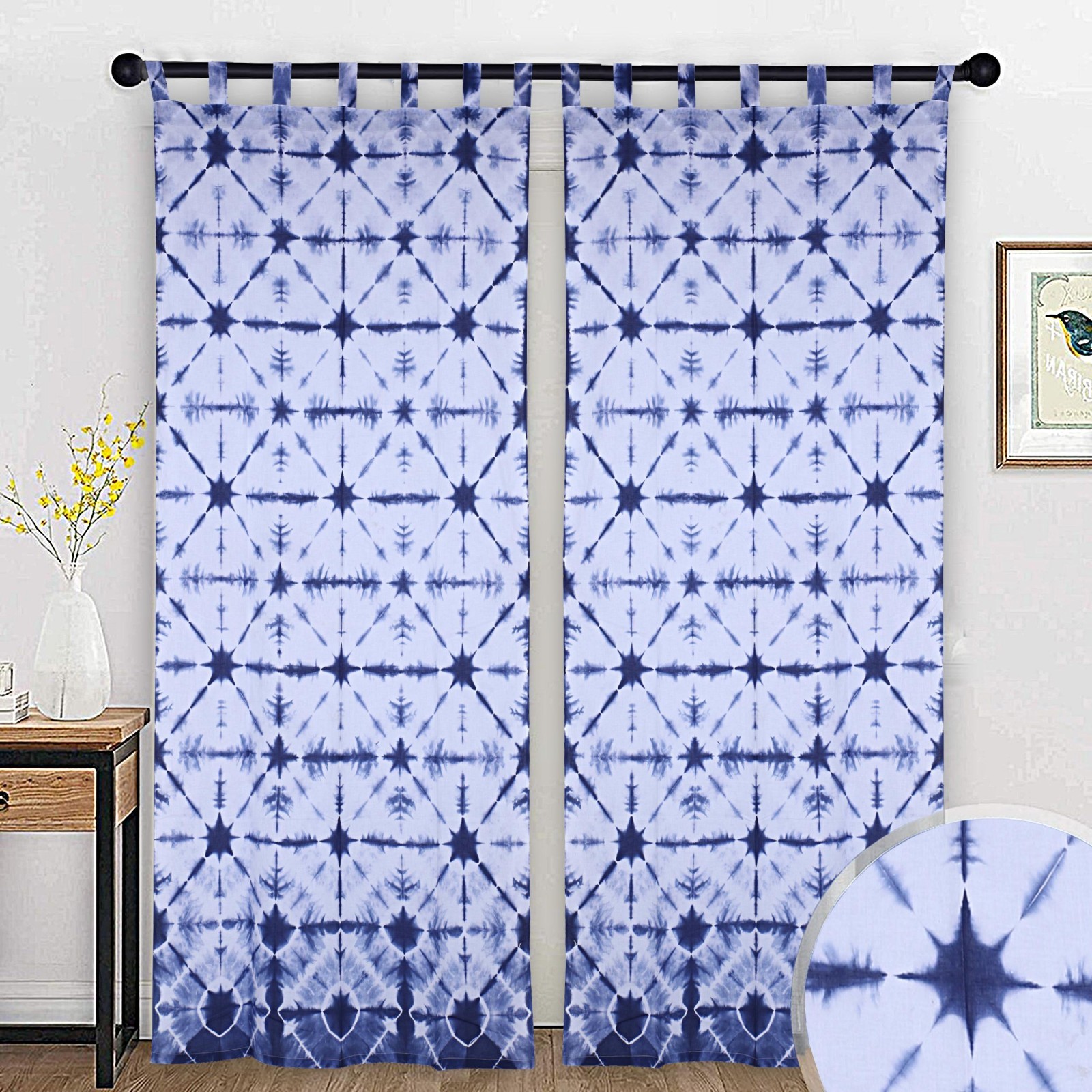 New Indian Ethnic Door Window Curtain Drape Home Room Decor Boho Curtain