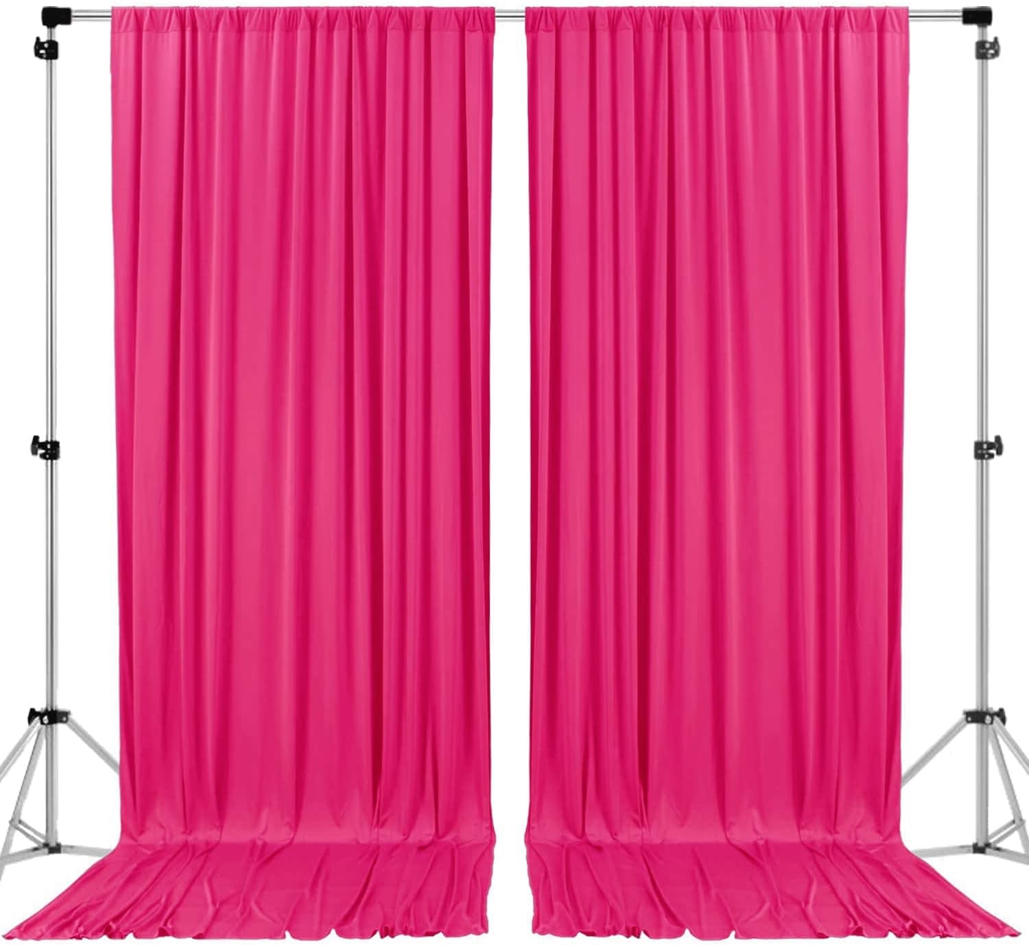 10 feet x 8 feet IFR Polyester Backdrop Drapes Curtains Panels W/ Rod Pockets