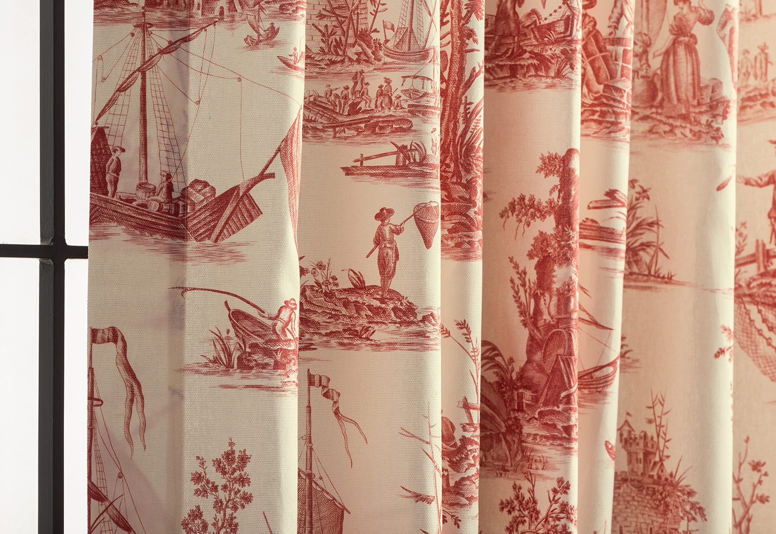 Maison D’ Hermine Maison D Hermine Curtains For Living Room 100 Cotton 84 Inch