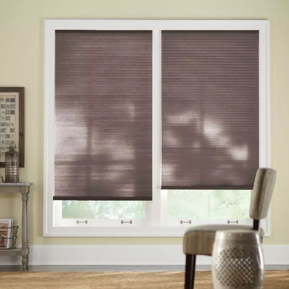 HDC 36 ” W x 72″ L Chocolate Cordless Horizontal Cellular Light Filtering Shade