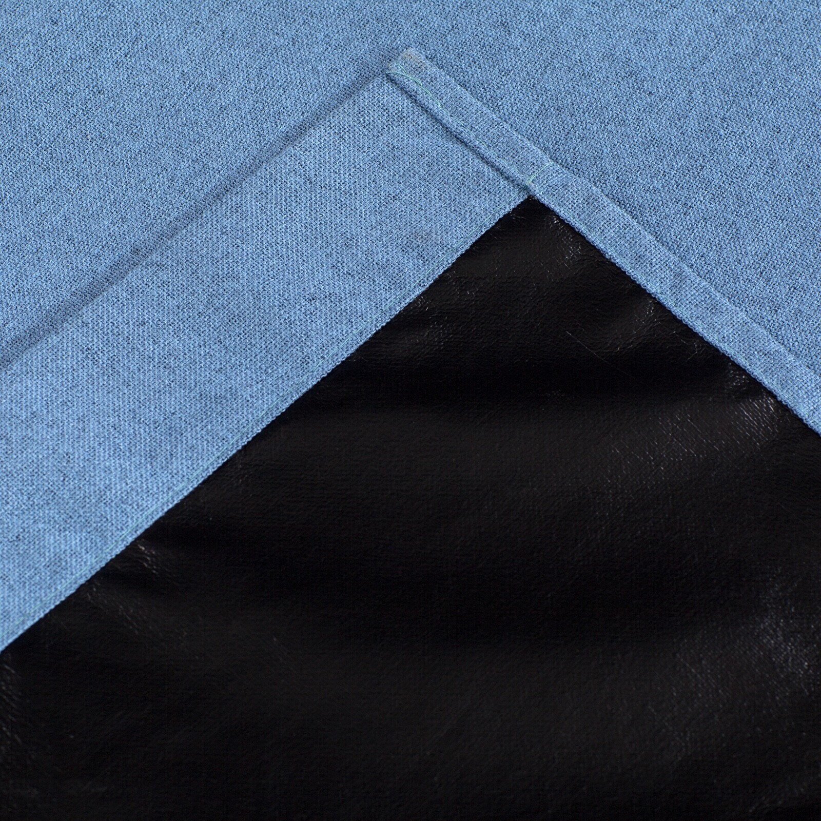 Blue 100% Blackout Window Curtains – Black Back & Grommets – 4 SIZES!!!