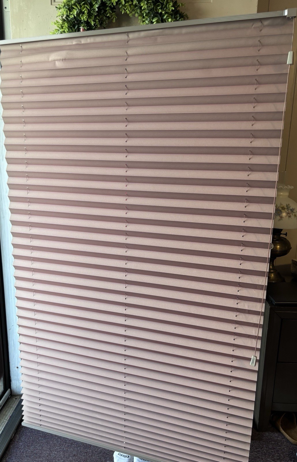 13 sets – Venetian Marseille Collection- Light Cocoa Pleated Fabric Blinds