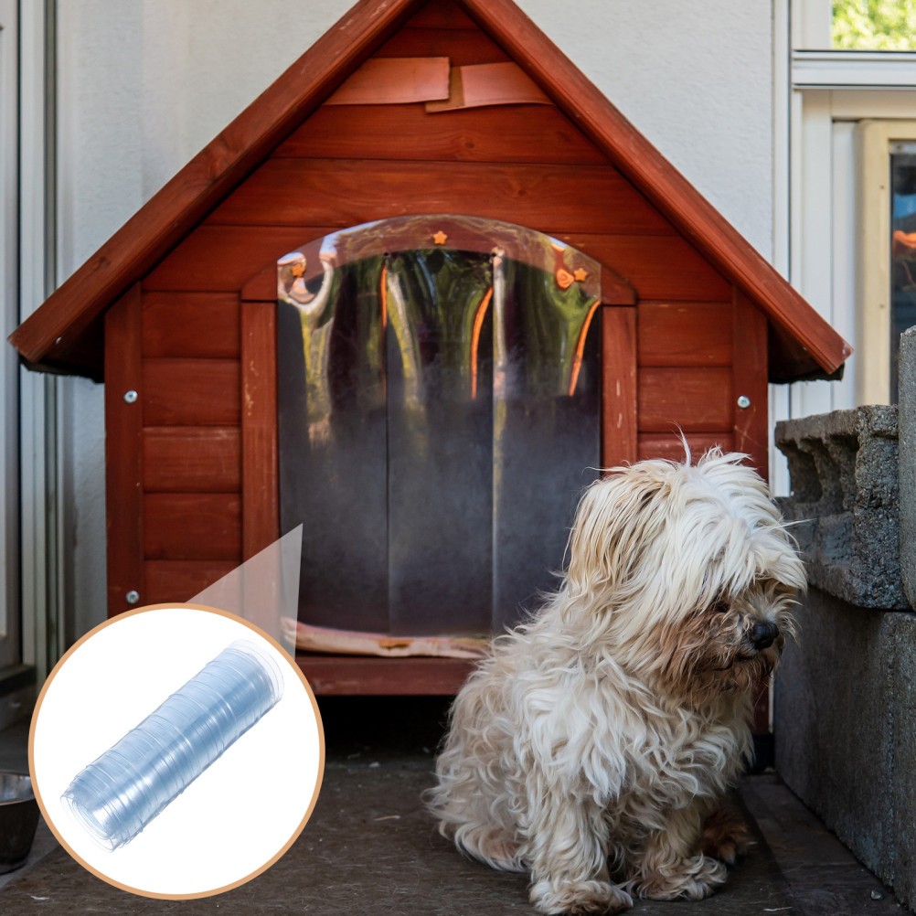 Dog Door Replacement Flap Pvc Vinyl Strip For Dog House Cat Doors Flexible Soft