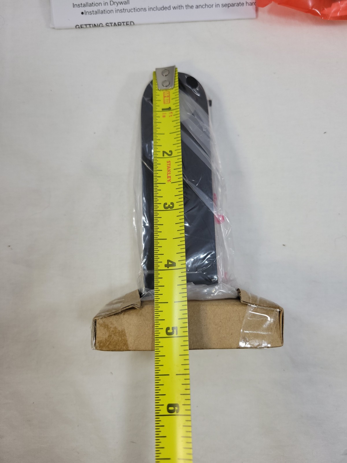 Set of 2Restoration Hardware Montaigne End Brackets Small Black for 1/4 in Rods