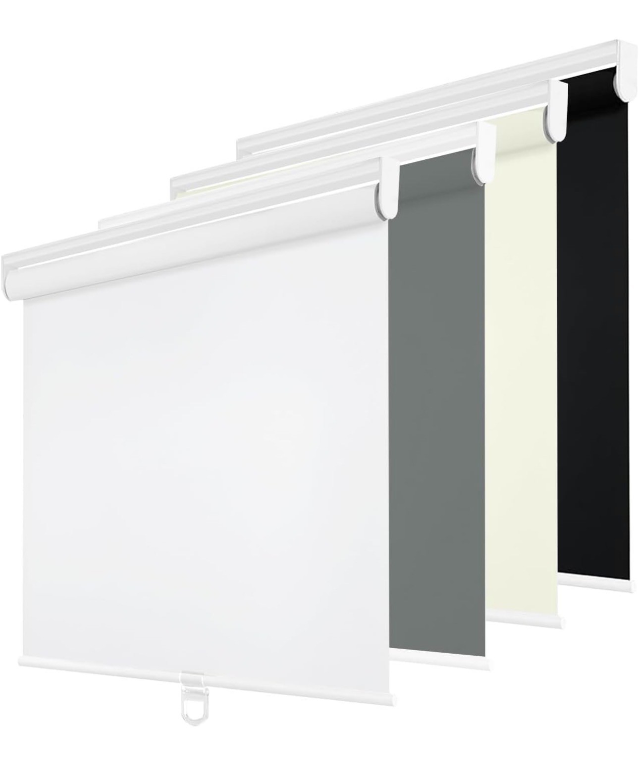 Changshade Cordless Blackout Roller Shade Room Darkening Roll Up Blind