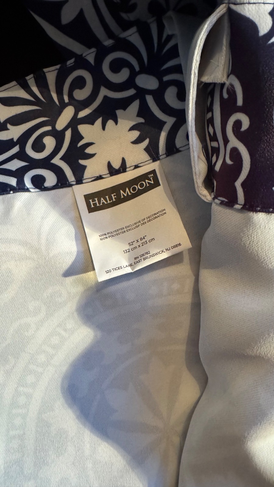 Karmen Medallion Pattern Insulated Curtains by Lush Décor/Half Moon, 4 Panels