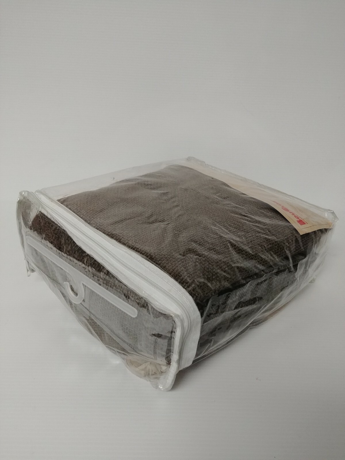 BOUCLAIR Woven Invisible Tab Top Curtain Brown 137x213cm – NIB