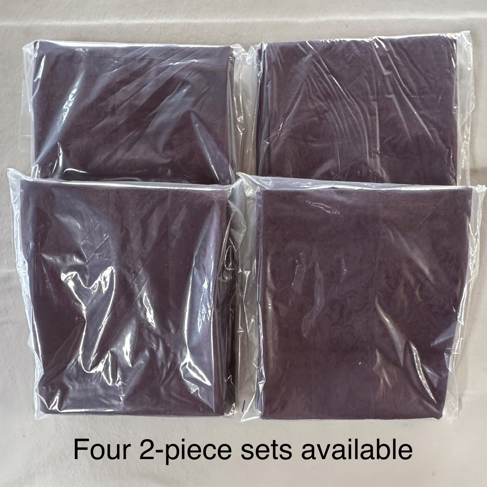 Amethyst Rose Jacquard Brocade Croscill Fabric Curtain Valance (2-pc 53”x22” ea)