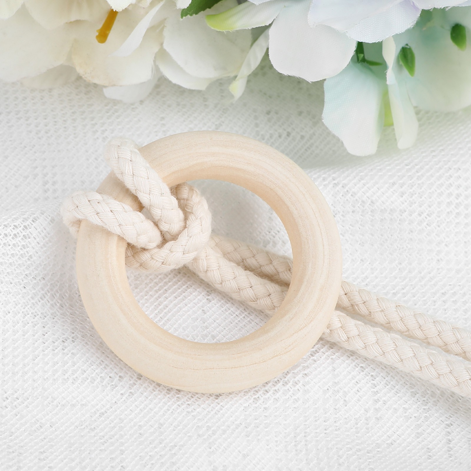 Magnetic Curtain Tiebacks for Home Decor No Installation Required Floral Design