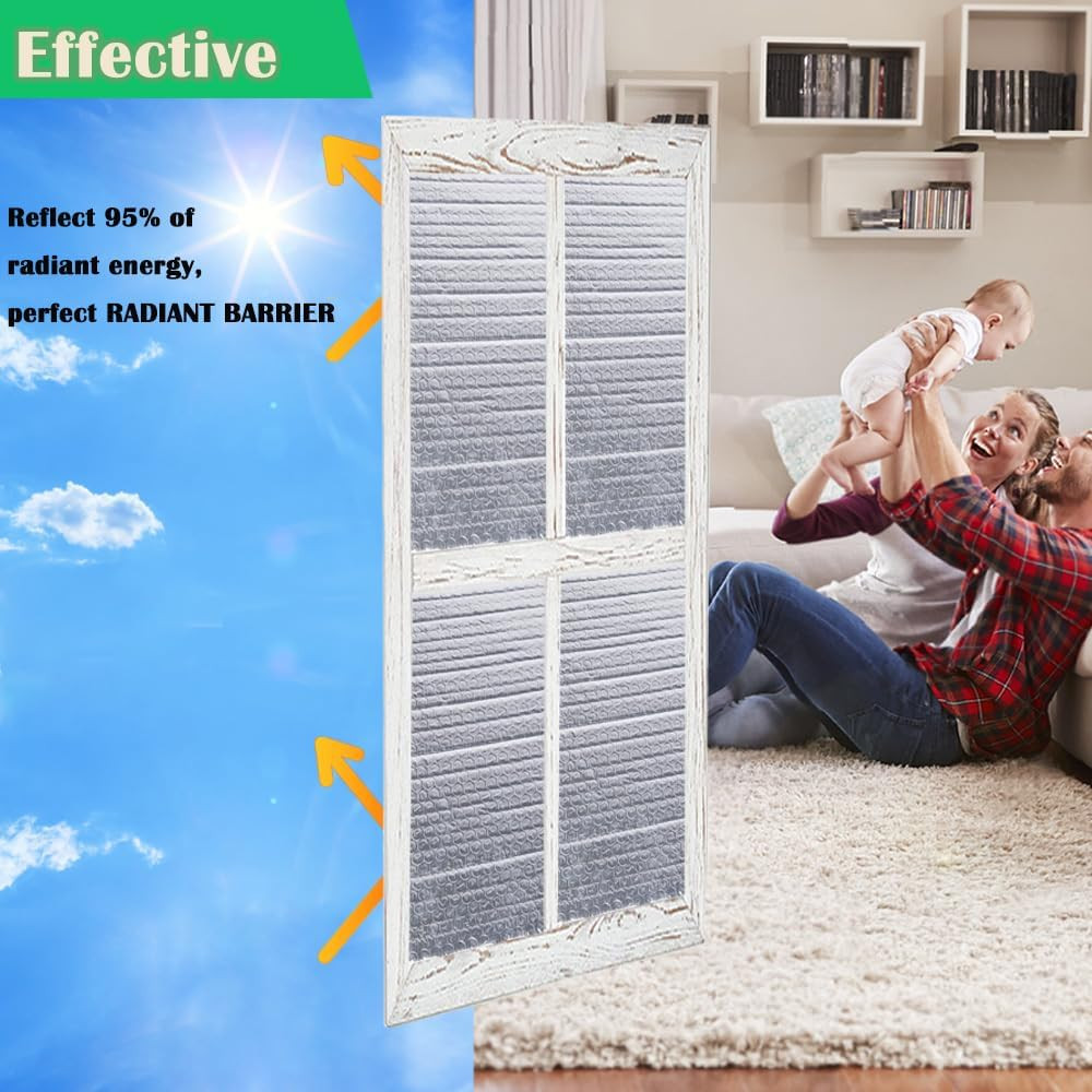 24″x 10 Ft Reflective Window Insulation,Rv Insulation for Keep Heat, Double Refl