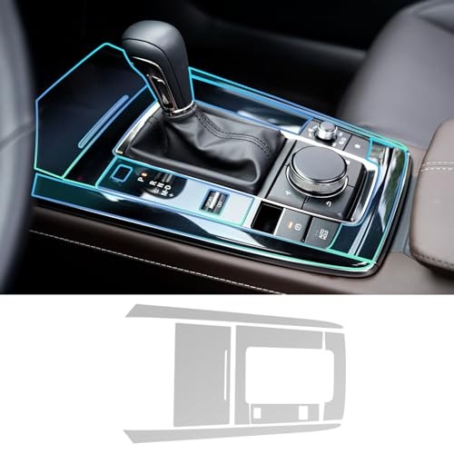 for 2020-2025 Mazda CX30 PPF Precut 8.5Mil Car Paint Automatic Gear Panel 6Pcs