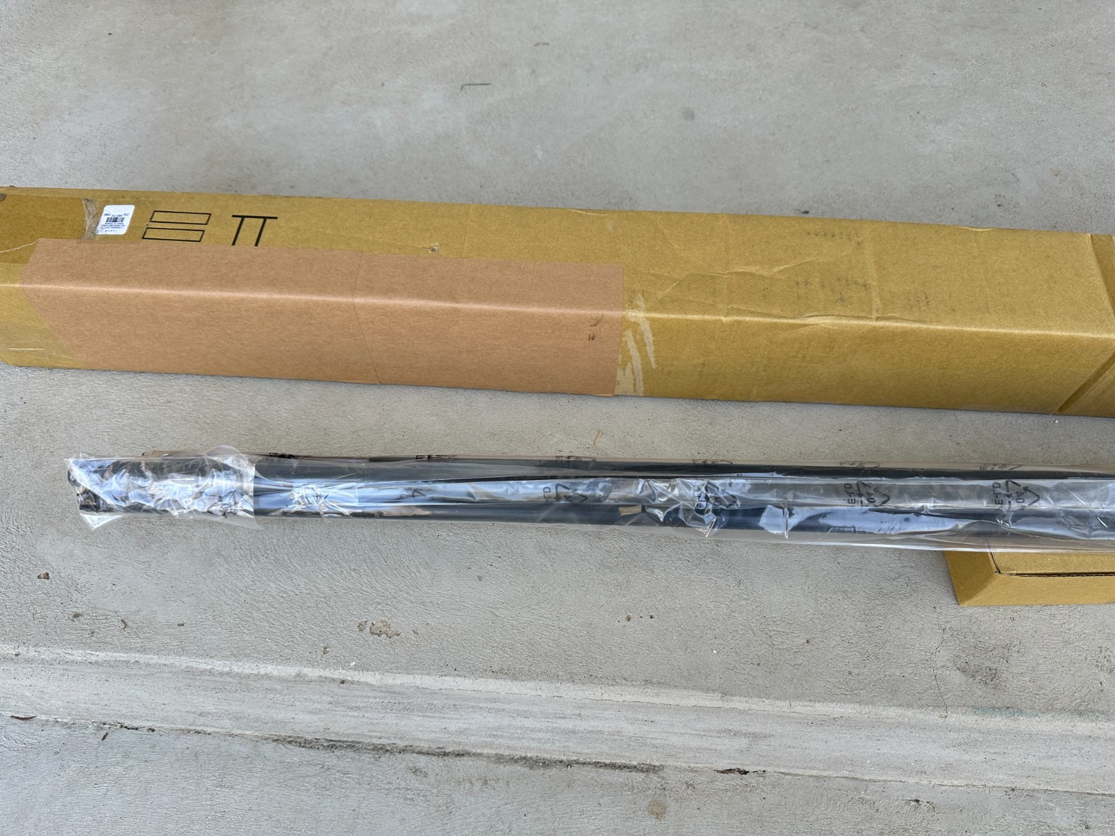 Pottery Barn Antique Bronze .75 Standard Curtain Drape Rod 108-144″ NEW open box